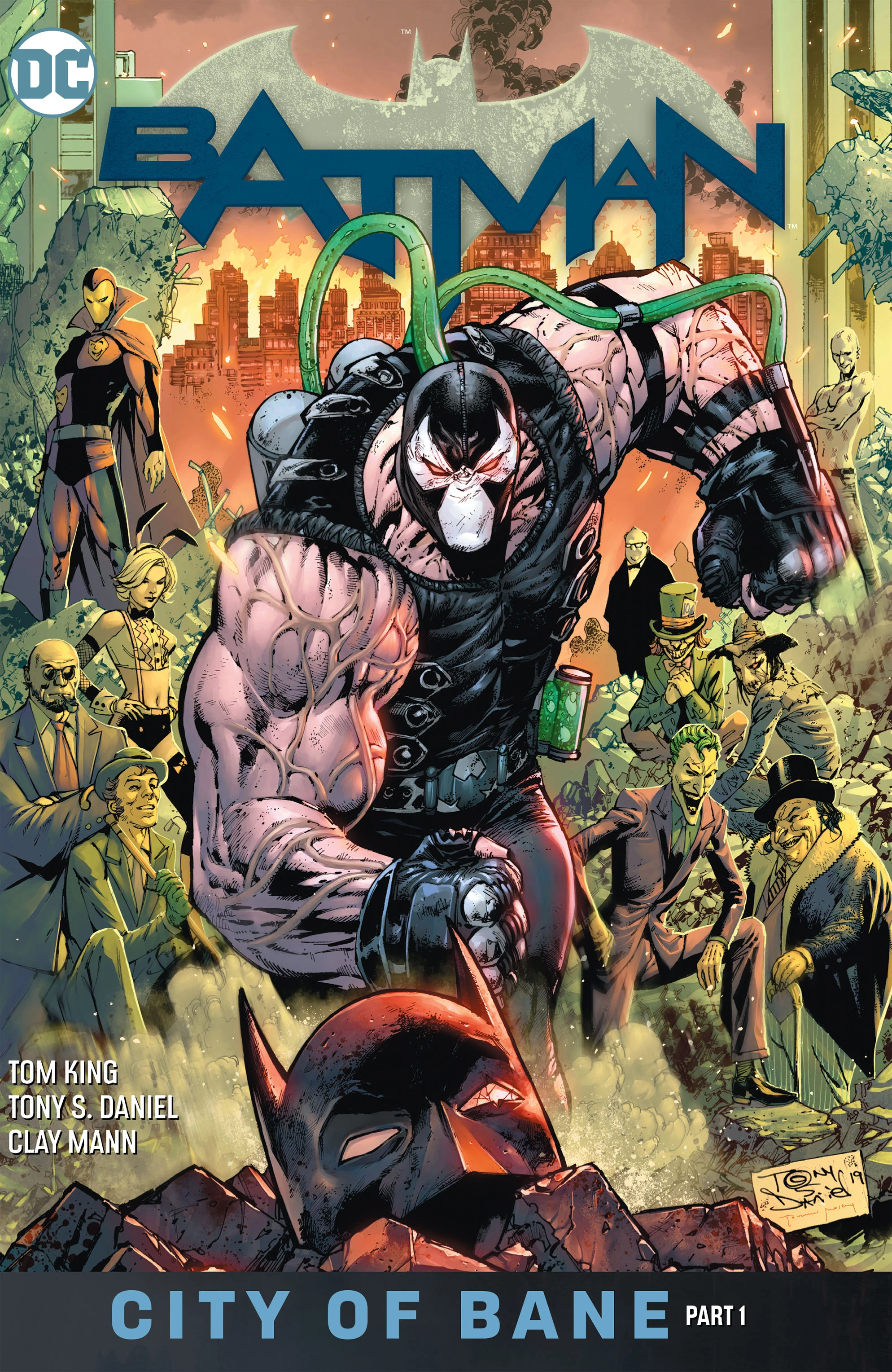 Batman Vol. 12: The City of Bane Part 1 (DC, 2020) cover